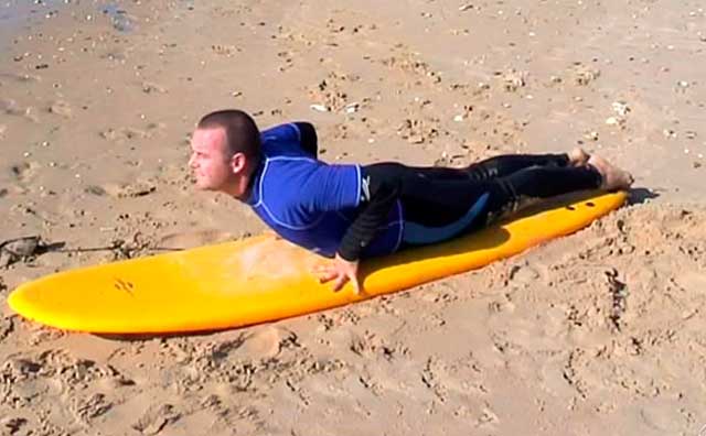 Learn to catch waves lying down